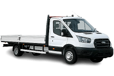 Car Rental Chelsea - Ford Transit Dropside Van - Van hire Chelsea
